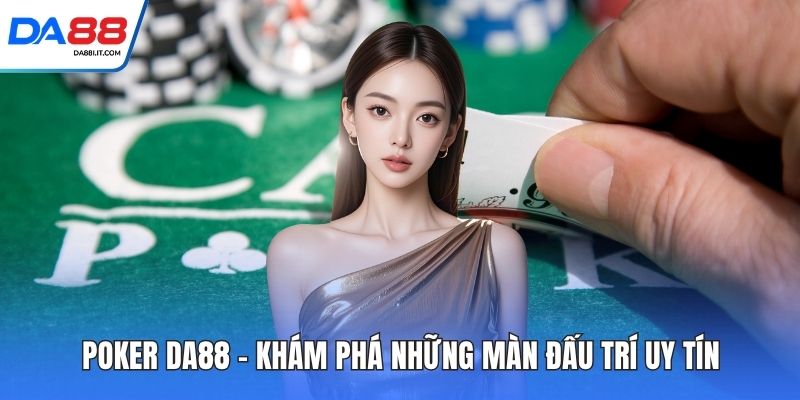 Poker DA88 - Khám Phá Những Màn Đấu Trí Uy Tín